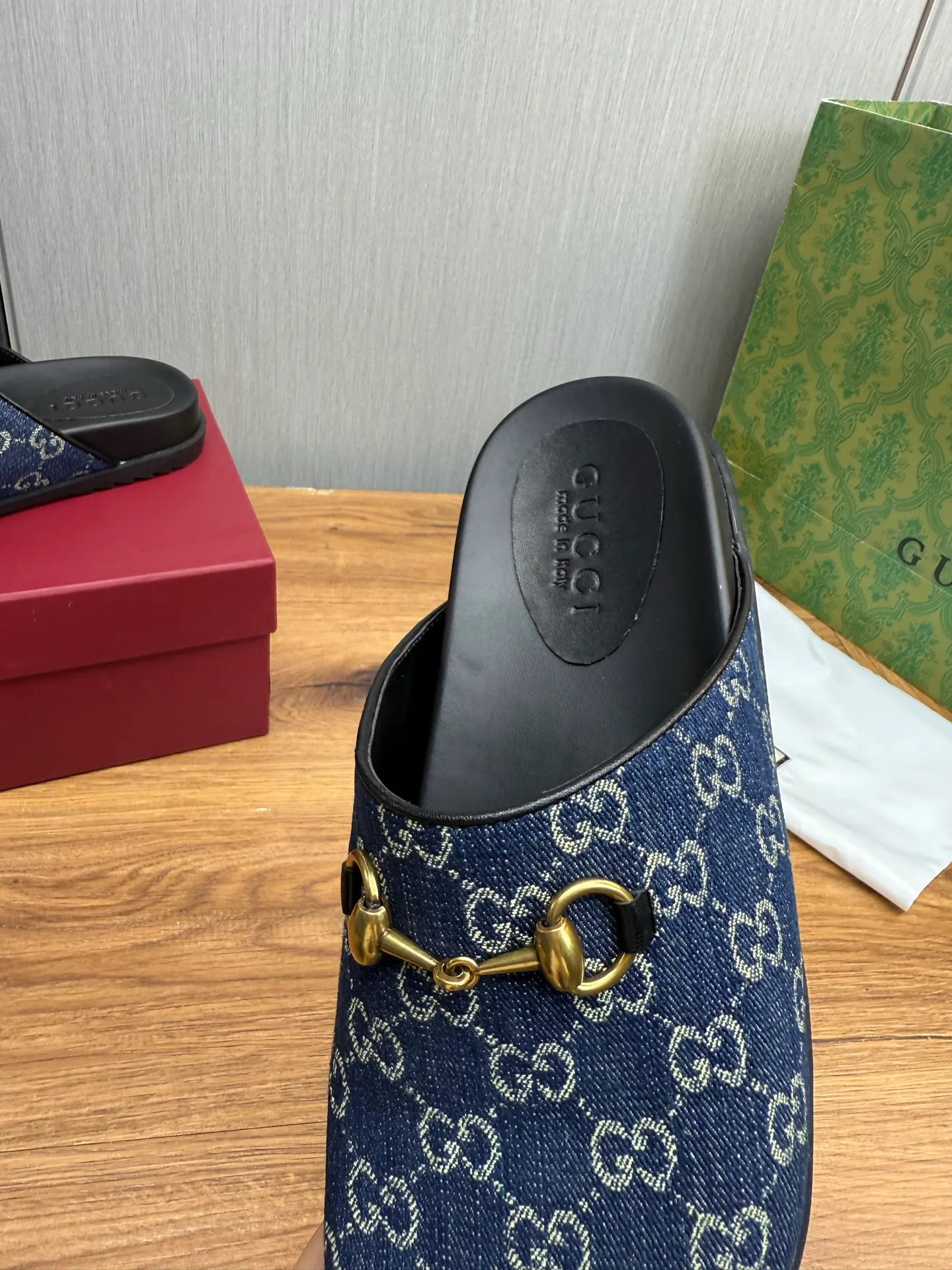 Men's men's shoes💰Pili 400💰Maoli 440💰 ＧＵＣＣＩGucci. Popular couple slippers hot sale🩷💚 🩴Official website one to one production 35-45 size 45 46 🉑️Customized!